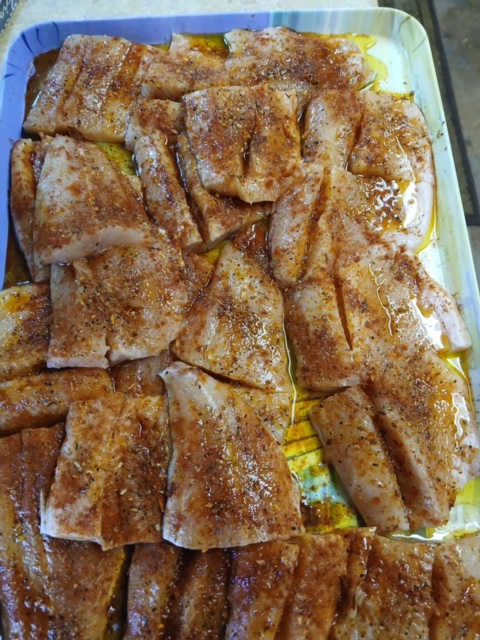 Marinated fish